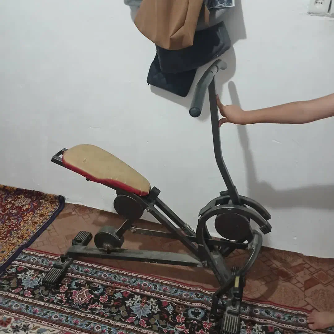 دستگاه ورزشی هوازی ،شکم وپهلو تاب ریلکس|تجهیزات ورزشی|شیراز, پودنک|دیوار
