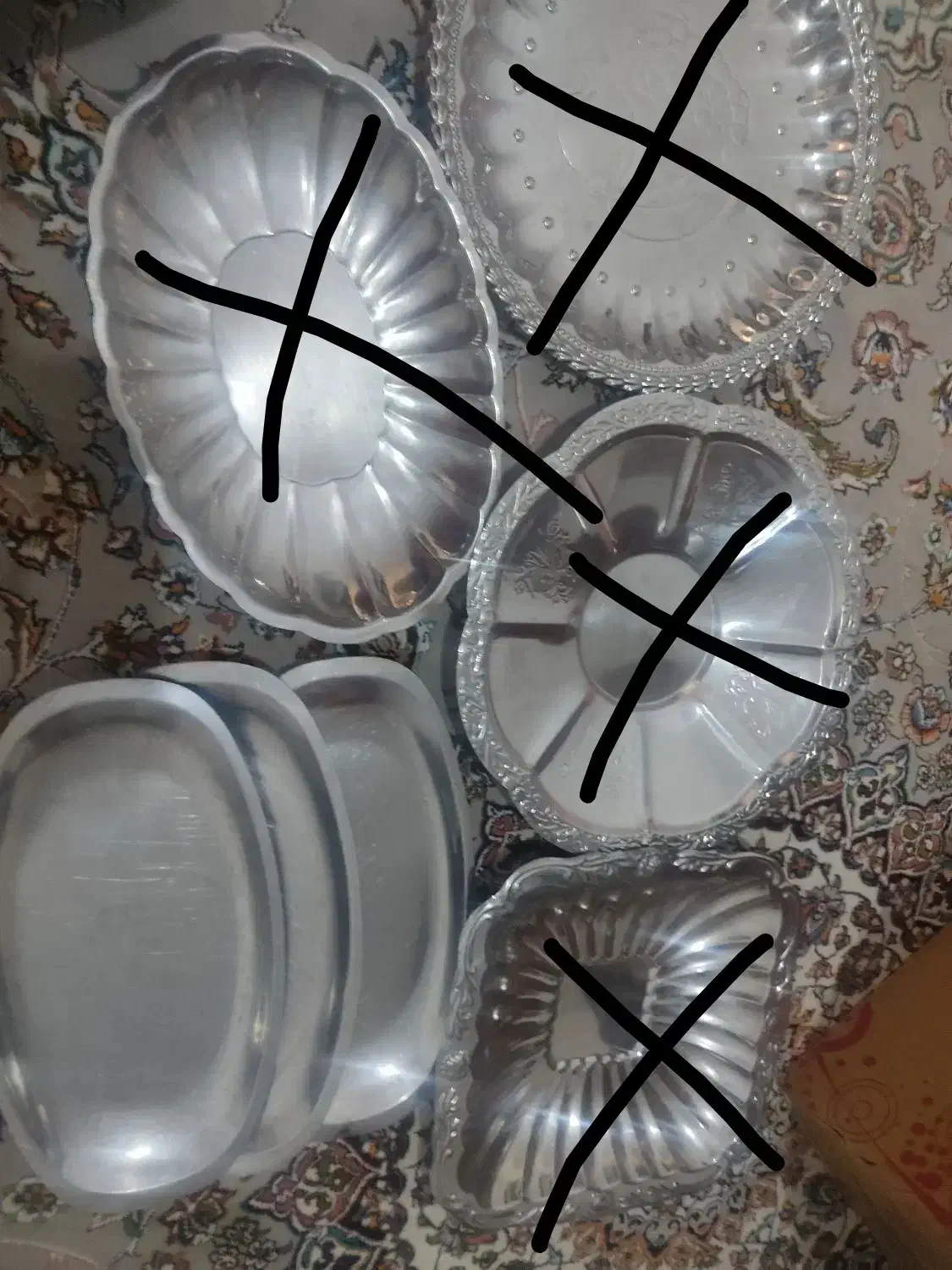 ظرف استیل|ظروف سرو و پذیرایی|کوهدشت, |دیوار