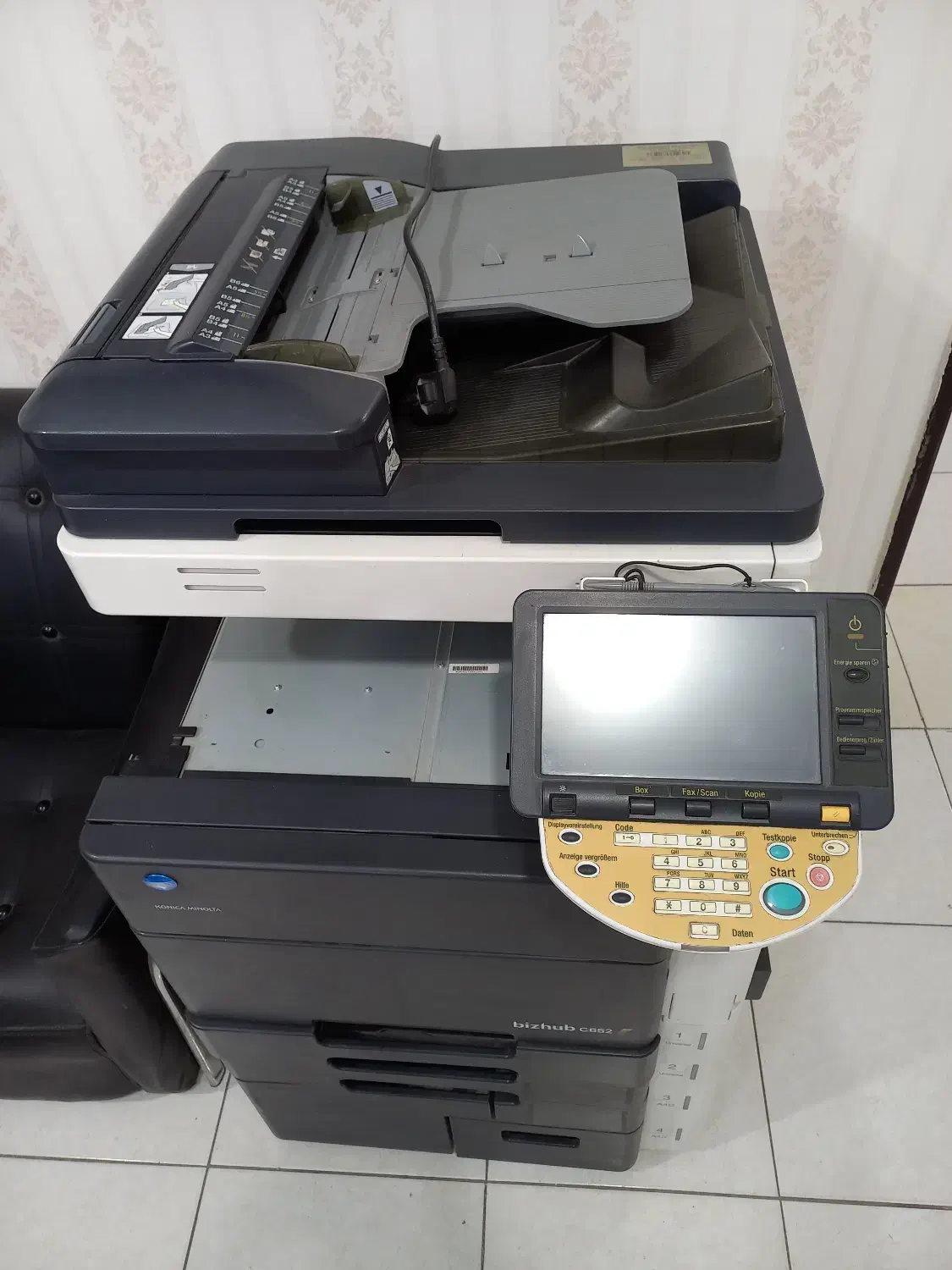کونیکا مینولتا konica C652|پرینتر، اسکنر، کپی، فکس|اهواز, زیتون کارمندی|دیوار