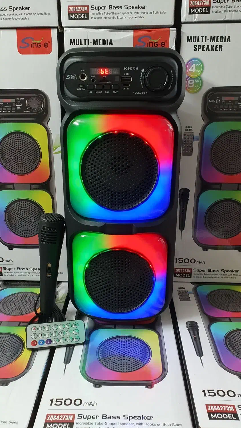 اسپیکر بلوتوثی قابل حمل ZQS-4273|پخشکننده همراه|تهران, جمهوری|دیوار