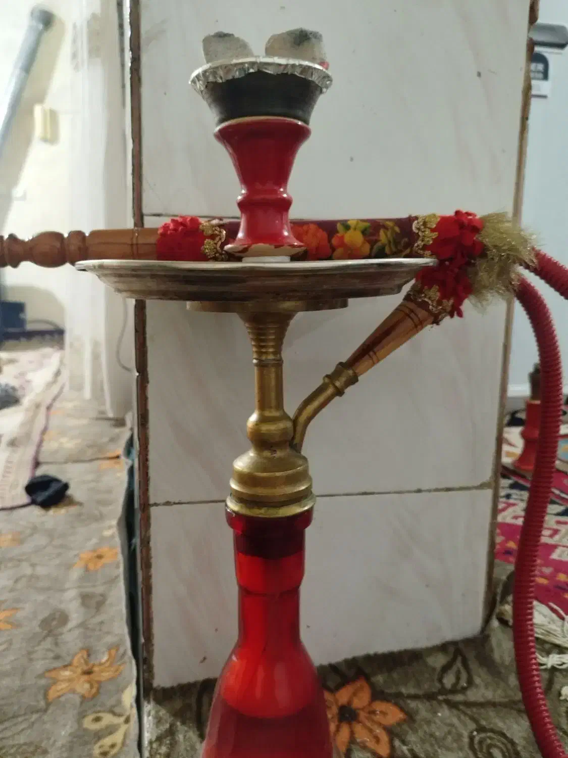 قلیان‌برنجی‌داووداوقلی|زیورآلات و اکسسوری|نسیم‌شهر, |دیوار