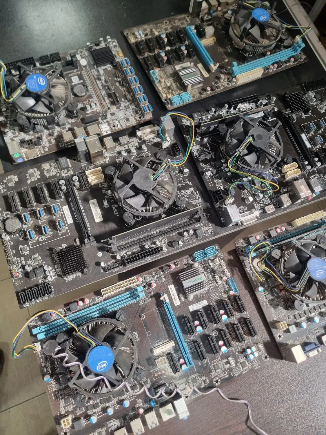 مادربرد نسل ۶ و ۷ (باندل کامل) ddr4|قطعات و لوازم جانبی رایانه|اصفهان, شیخ طوسی|دیوار