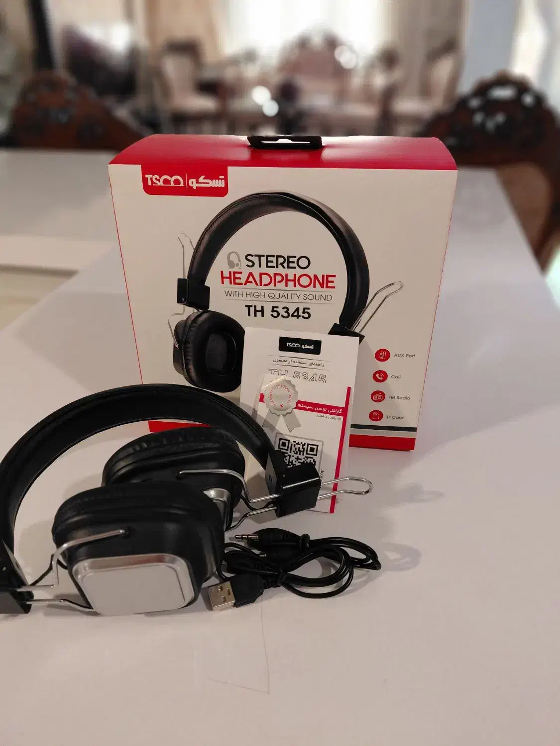 هدفون تسکو TH5345|لوازم جانبی موبایل و تبلت|مشهد, اقبال|دیوار