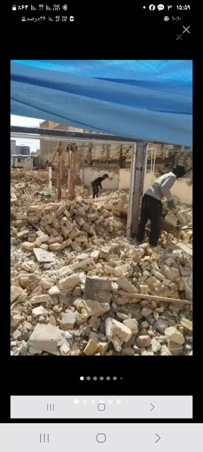 تخریب سختمان چاه کن مغنی وصل فاضلاب شهری|خدمات پیشه و مهارت|قم, زند آباد|دیوار
