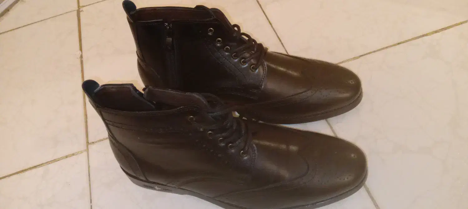 نیم بوت مردانه بغل زیپ دار ۴۴ نو|کیف، کفش، کمربند|کرج, شاهینویلا|دیوار