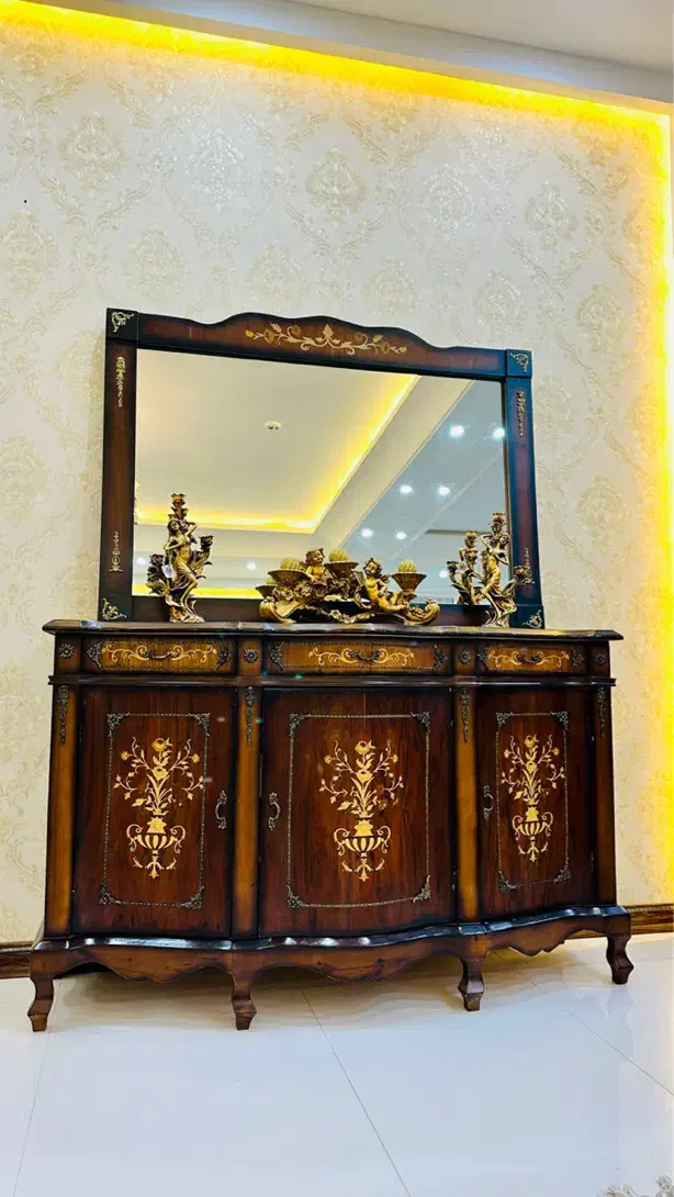 آینه کنسول معرق و سیلور|بوفه، ویترین، کنسول|مشهد, رضاشهر|دیوار