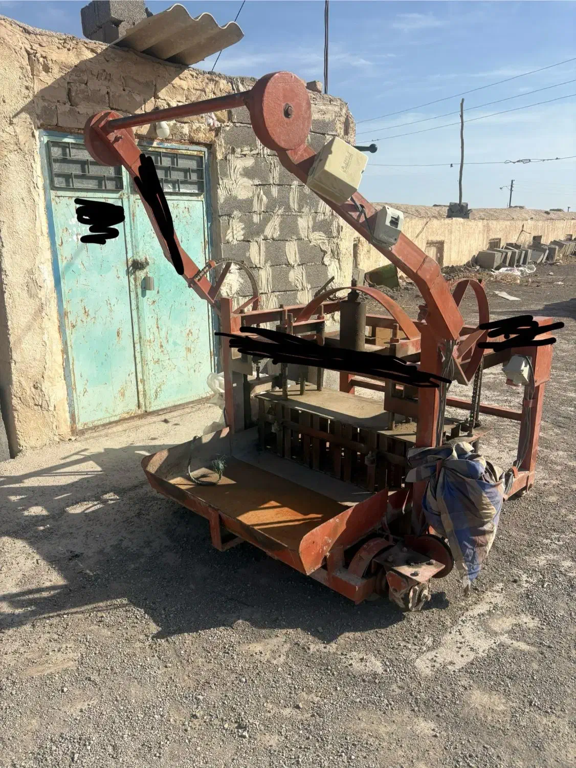 دستگاه بلوک زن وناری ساز|ماشینآلات صنعتی|سرخه, |دیوار