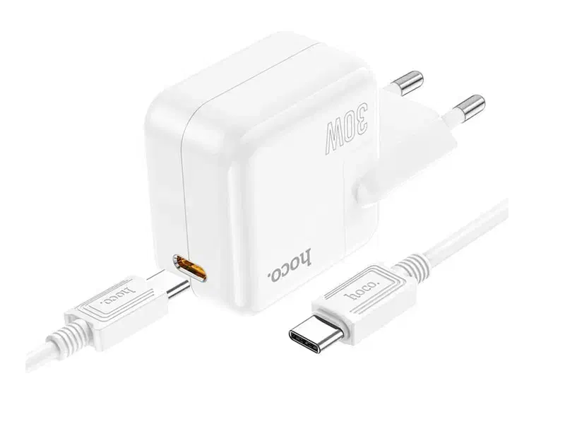 شارژر 30 وات هوکو + کابل تایپ سی|لوازم جانبی موبایل و تبلت|ماکو, |دیوار