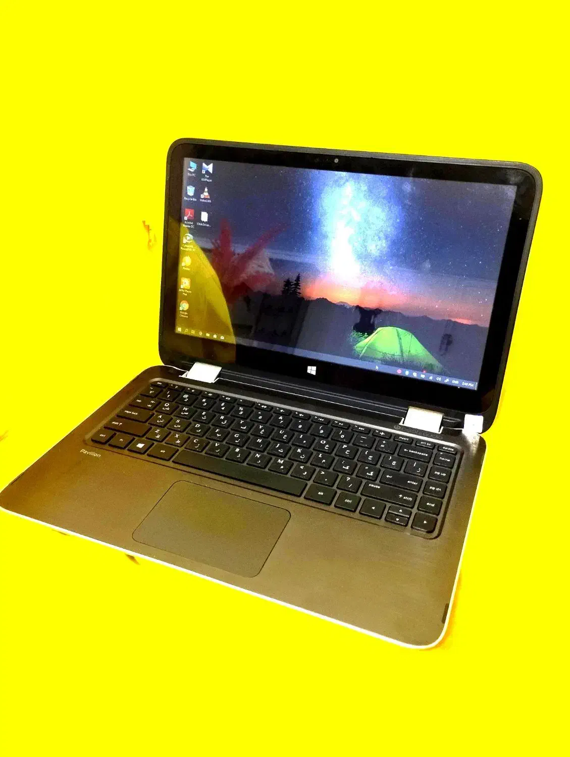 لپ تاپ 4هسته صفحه لمسی HP گرافیک2|رایانه همراه|محمدشهر, سیدآباد|دیوار