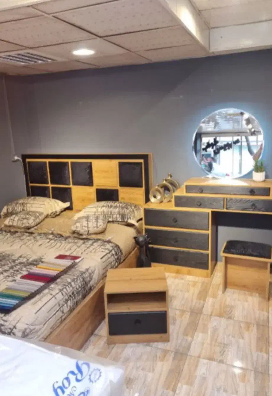 سرویس خواب|تخت و سرویس خواب|مشکیندشت, |دیوار