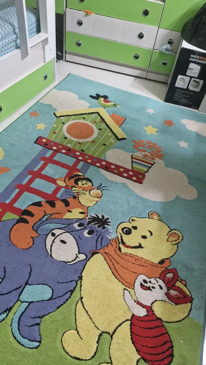 فرش کودک|فرش|اصفهان, پروین|دیوار