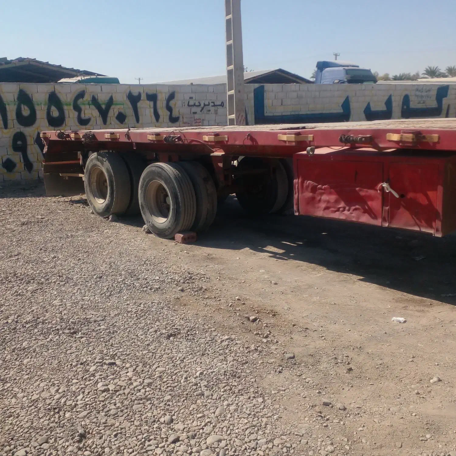 کفی دو محور|خودرو سنگین|کنارک, |دیوار