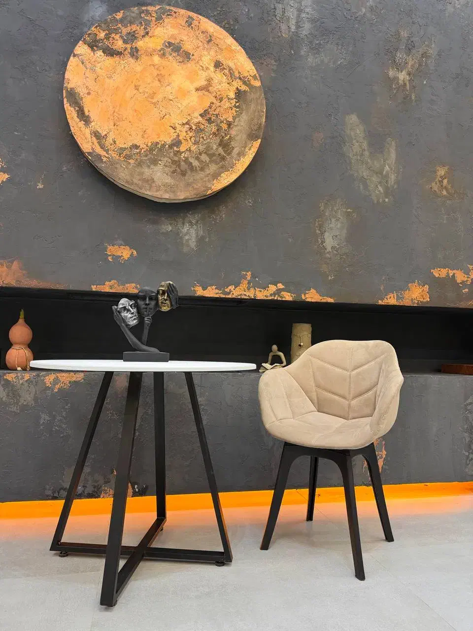 میز و صندلی صدفی|میز و صندلی غذاخوری|باقرشهر, |دیوار