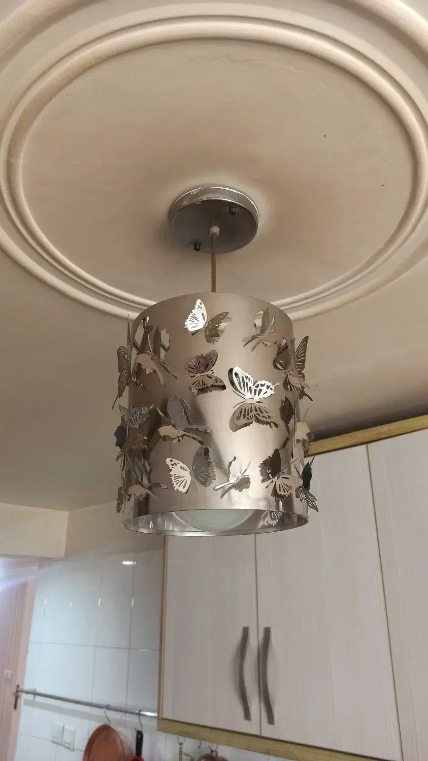 لوستر استیل آشپزخانه|لوستر و چراغ آویز|قرچک, مهدیه|دیوار