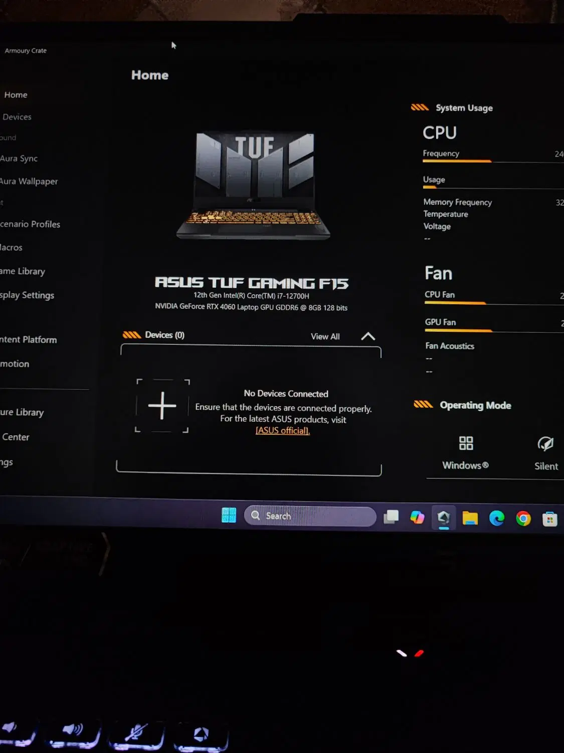 Asus tuf gaming 4060 8g|رایانه همراه|اهواز, رسالت|دیوار