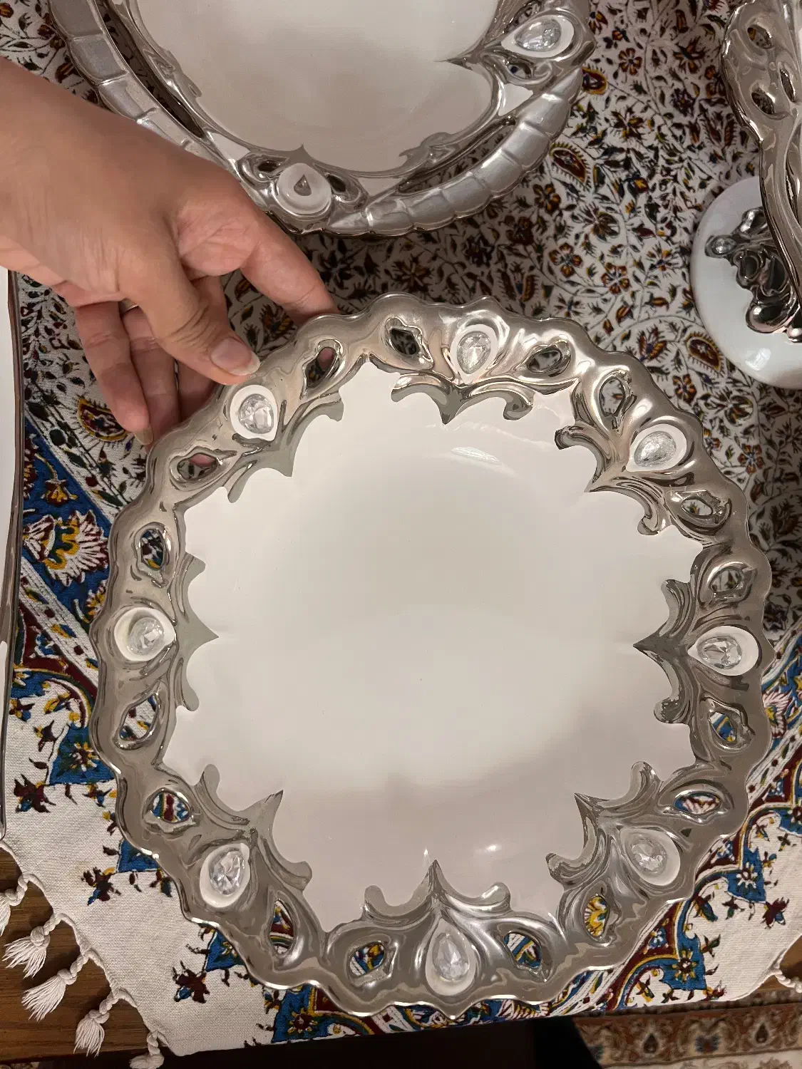 ظروف پذیرایی کاملا نو|ظروف سرو و پذیرایی|شیراز, شهرک بهشتی|دیوار