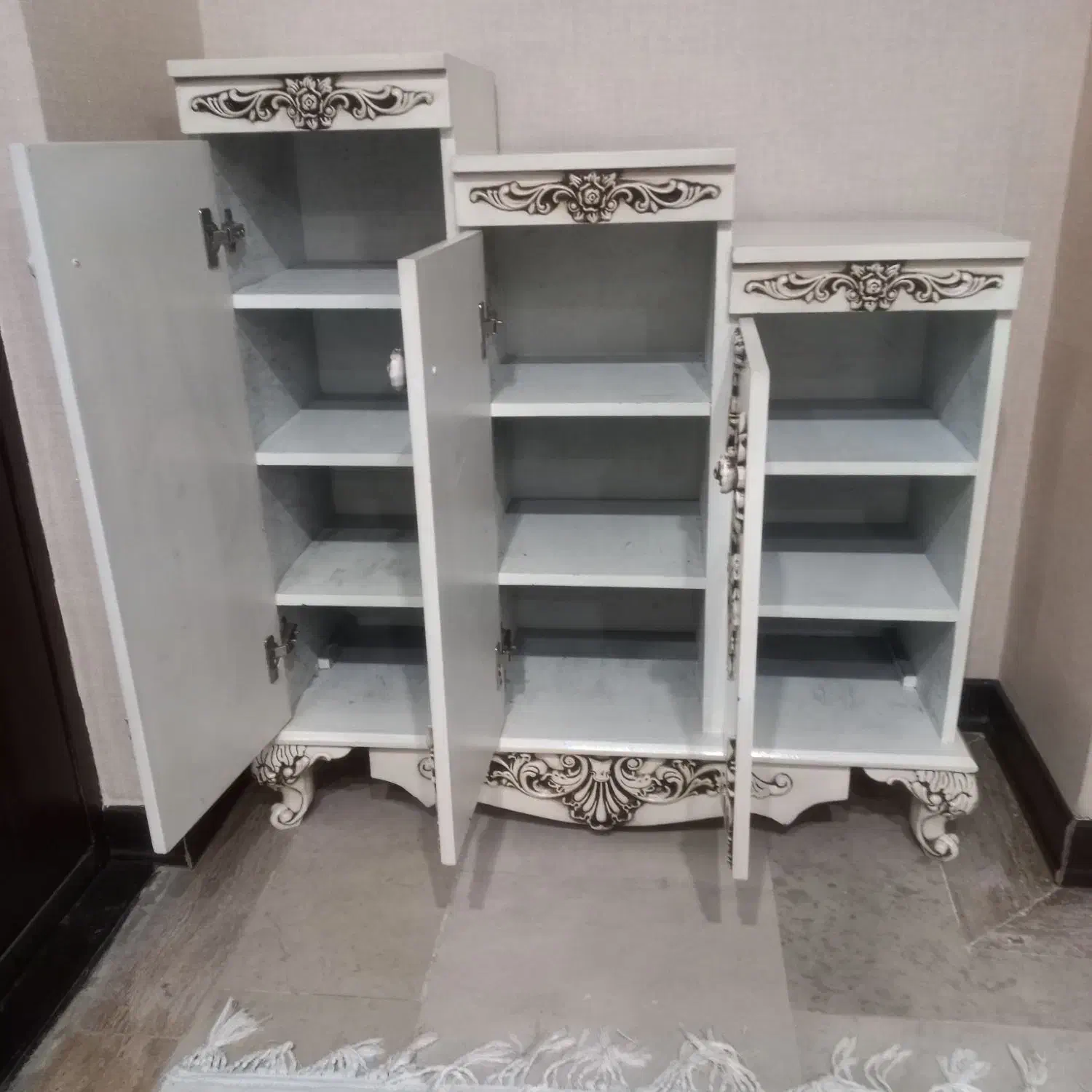 جا کفشی سه تایی|جاکفشی، کمد، دراور|بومهن, |دیوار