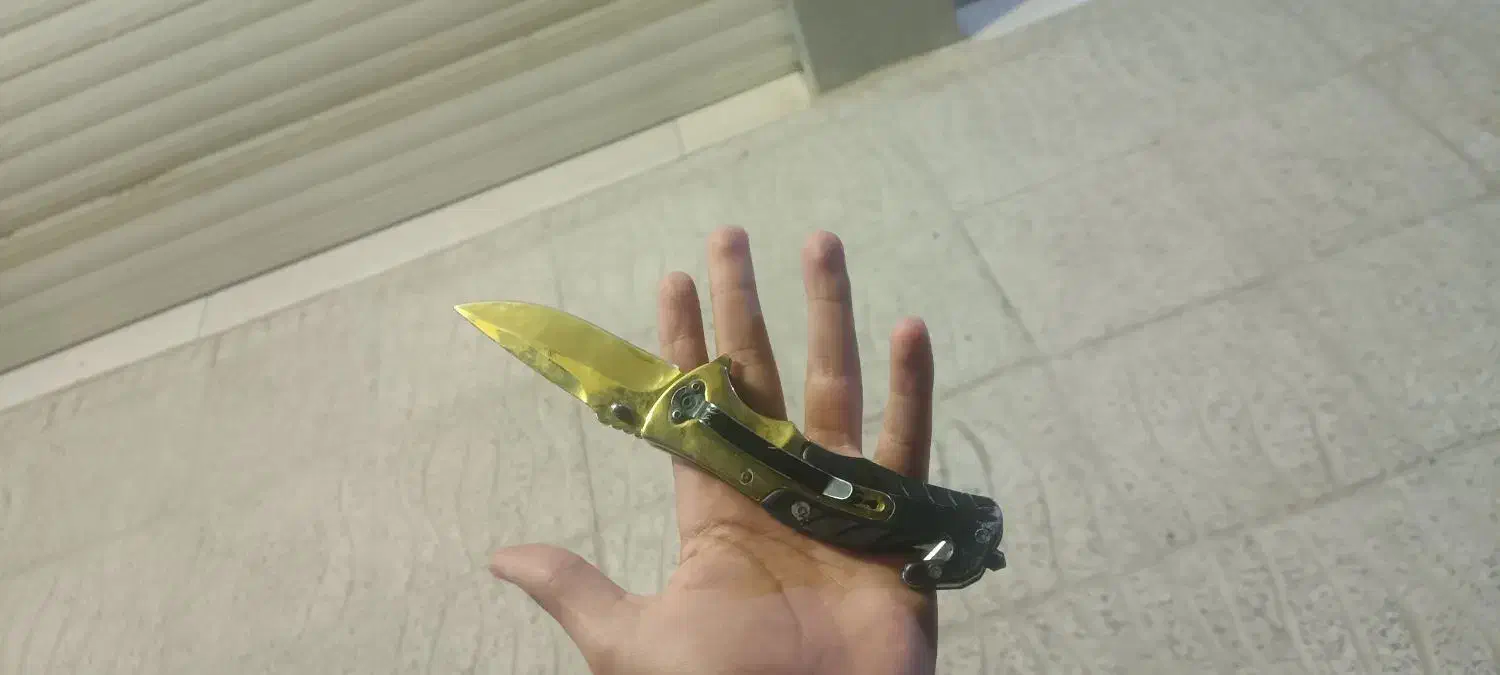 چاقوکامل سالم و بی خش هستش|کلکسیون و سرگرمی|کوهدشت, |دیوار