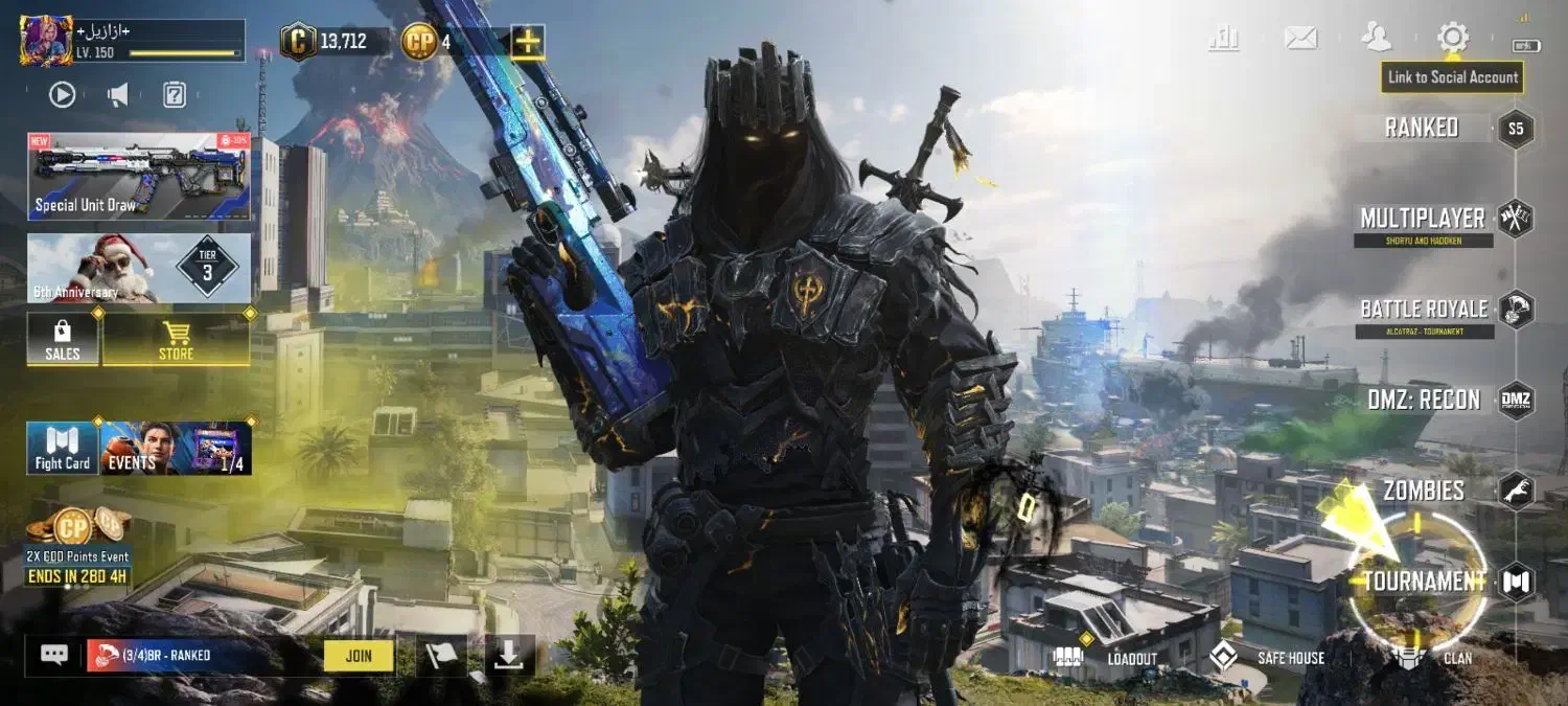 اکانت کال آف دیوتی تمپلار|کنسول، بازی ویدئویی و آنلاین|اصفهان, برزان|دیوار