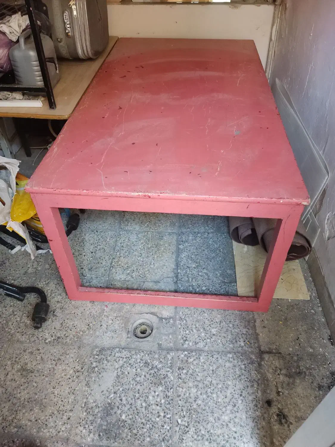 میز mdf پایه فلزی، میزو نیمکت چوبی، تجهیزات مهد|میز تحریر و کامپیوتر|فولادشهر, A4|دیوار