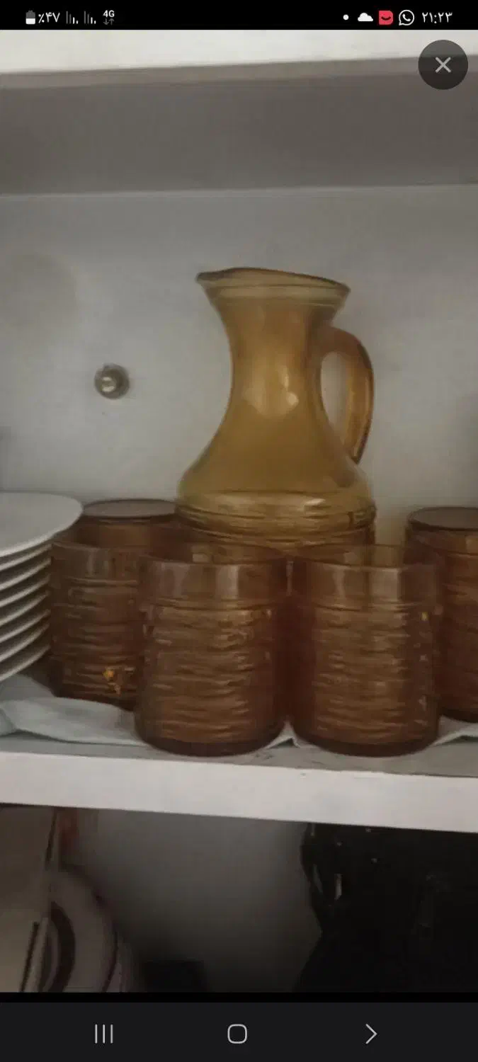 پارچ ولیوان قدیمی|کلکسیون اشیاء عتیقه|تهران, مشیریه|دیوار