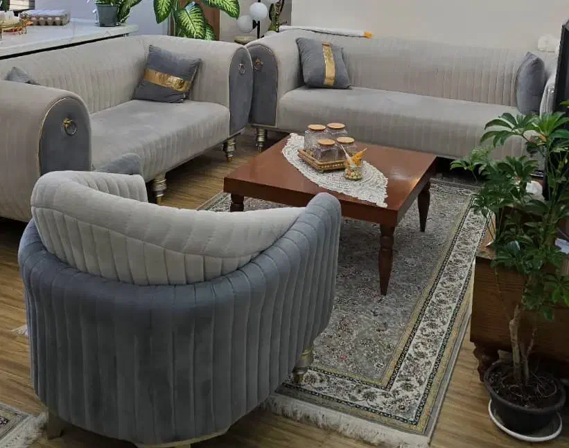 مبل ۷ نفره میز ناهارخوری ۶ نفره|مبلمان خانگی و میز عسلی|تهران, شهرک شهید باقری|دیوار