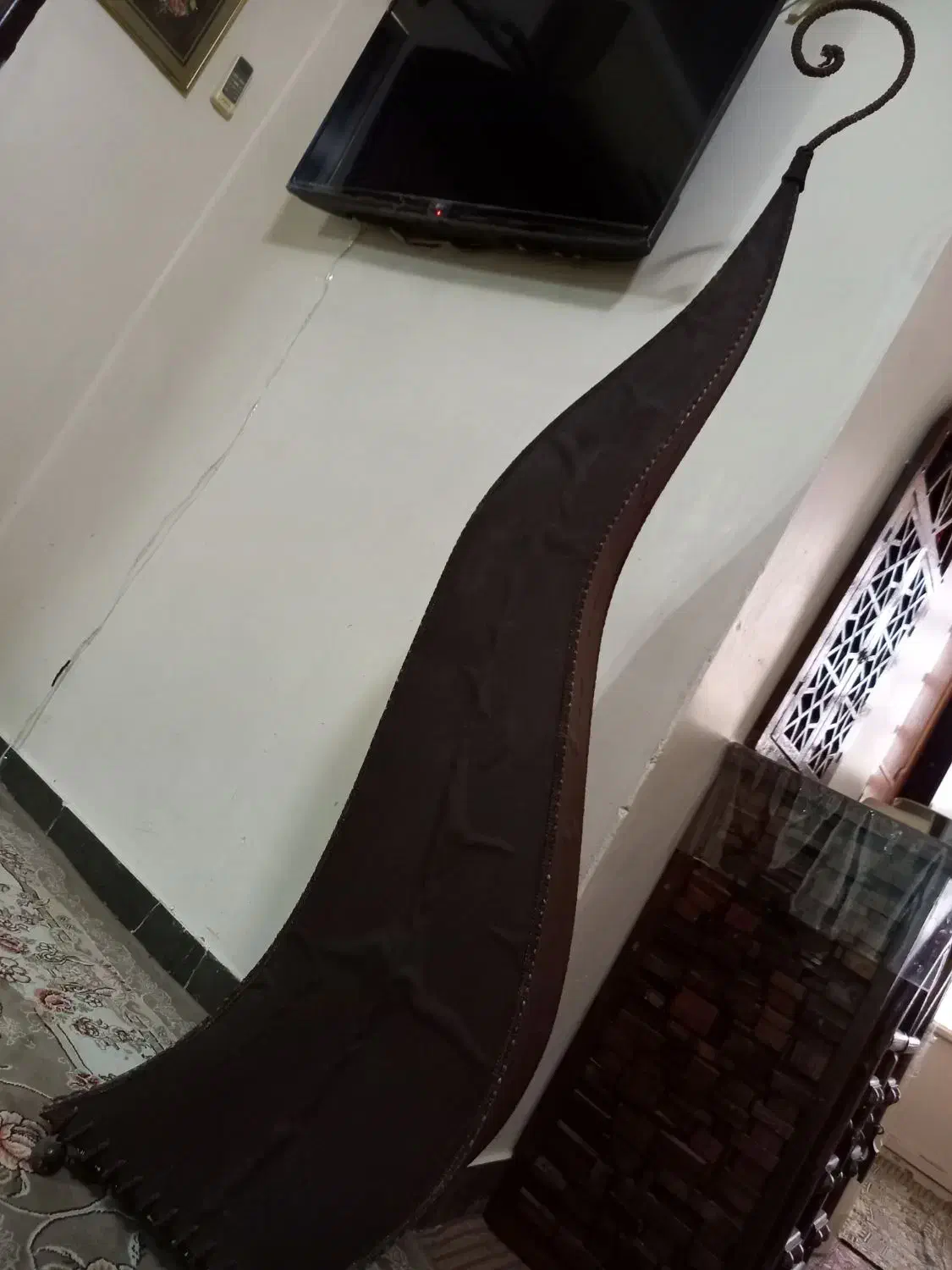 آباژور قهوه ای رنگ کاملا سالم|چراغ خواب و آباژور|آبادان, |دیوار