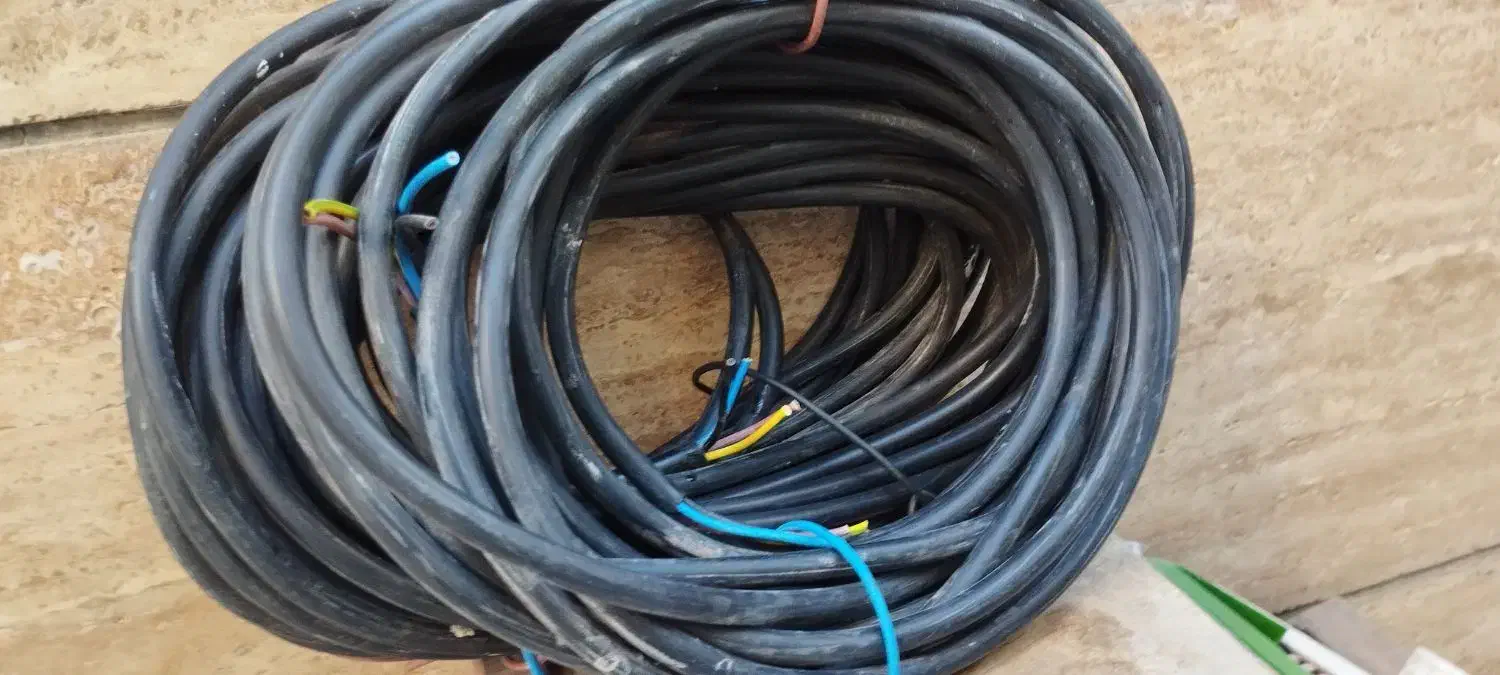 کابل برق ۲.۵ در ۴|مصالح و تجهیزات ساختمان|نیشابور, فردوسی جنوبی|دیوار