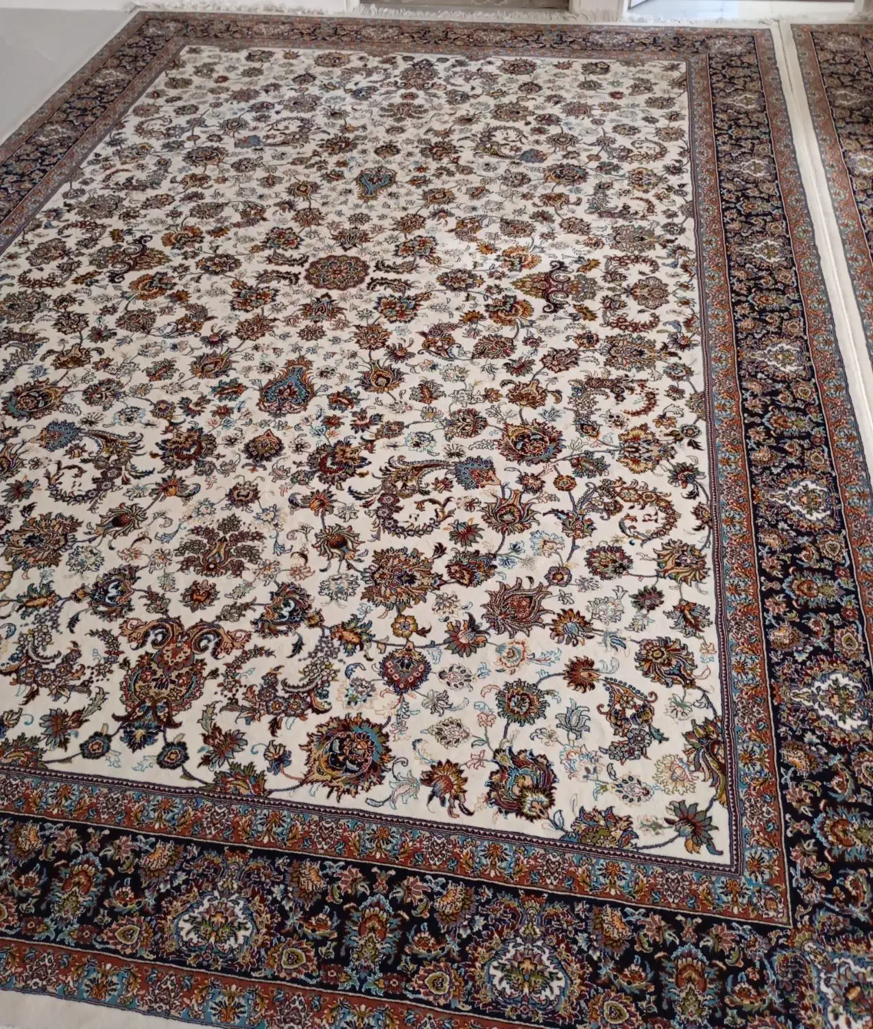 سه تخته فرش ۹ متری طرح افشان نگین مشهد|فرش|شاهدشهر, |دیوار