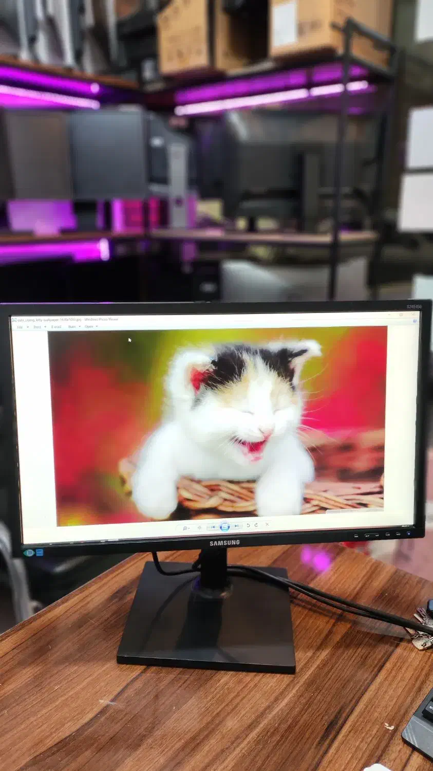 مانیتور ۲۴ اینچ سامسونگ S24E450|قطعات و لوازم جانبی رایانه|بجنورد, |دیوار