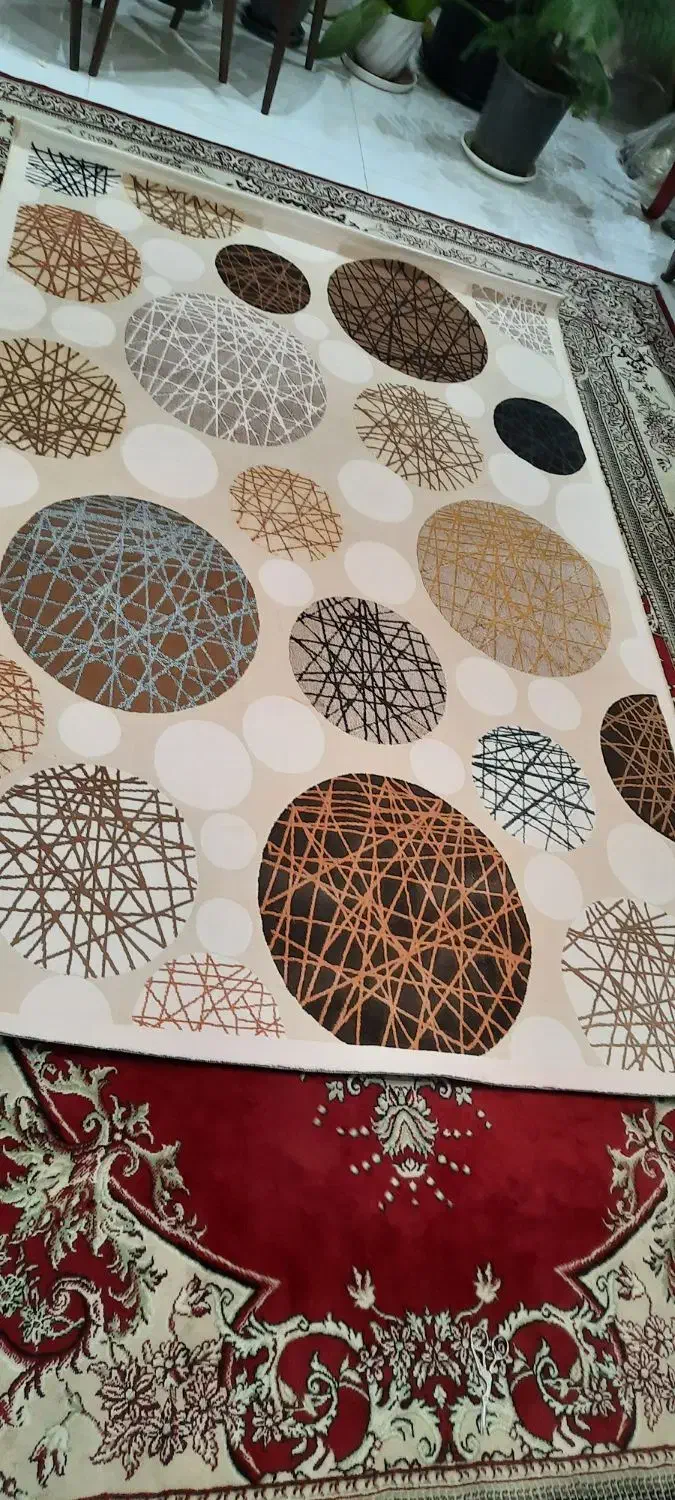 فرش ۴ متری ۷۰۰ شانه مهتاب پارسیان|فرش|اسلام‌شهر, صادقیه|دیوار