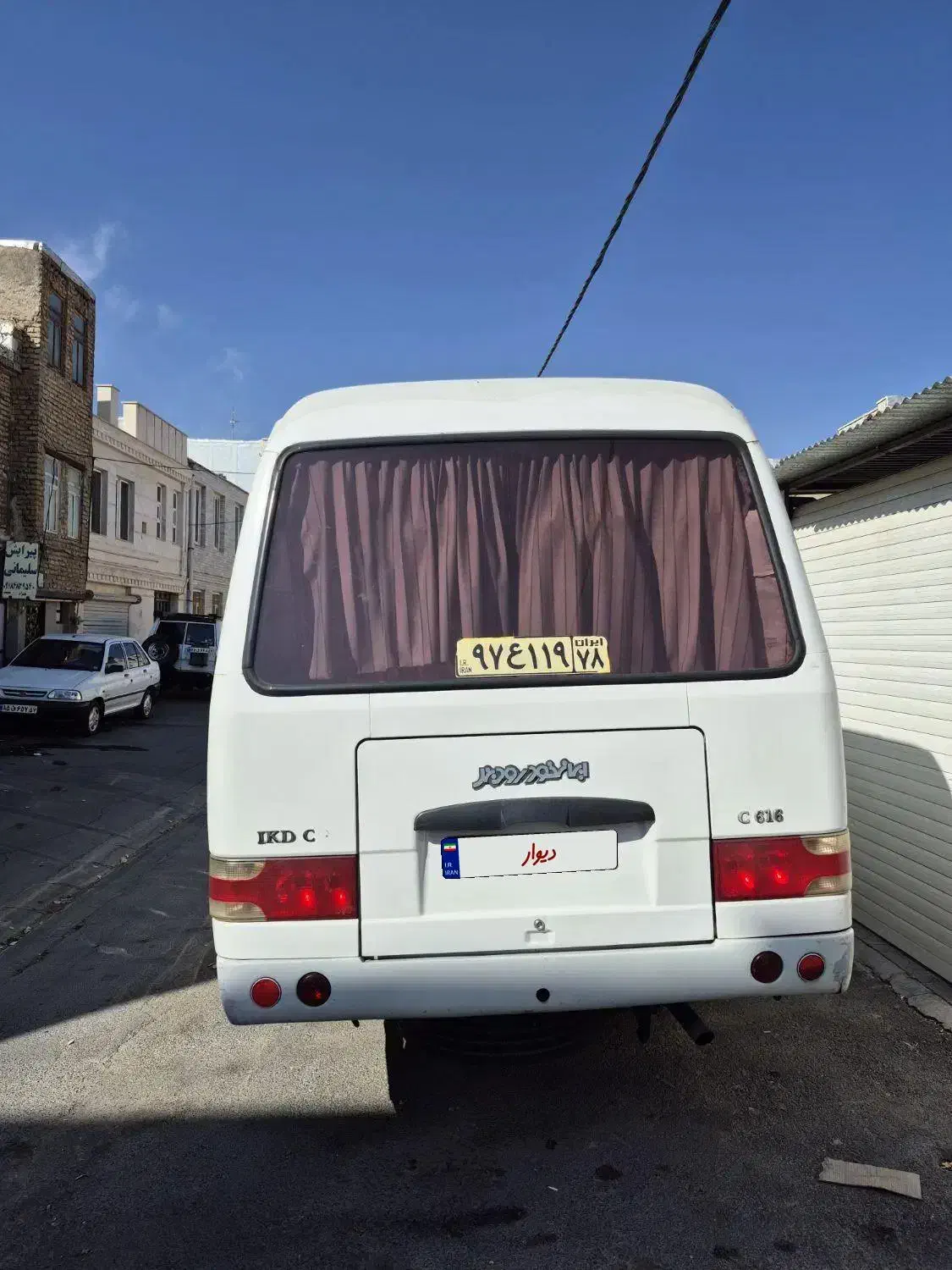 مینی بوس آرین مدل 96|خودرو سنگین|شازند, |دیوار