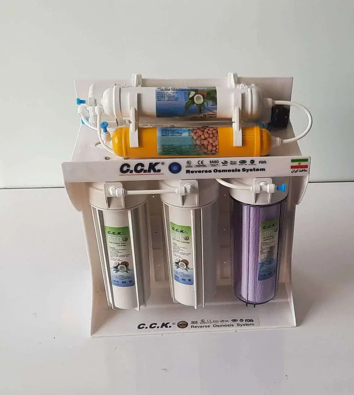 دستگاه تصفیه آب هیرو سی سی کا 6 فیلتره CCK-heero06|آبسردکن و تصفیه آب|گرمسار, |دیوار