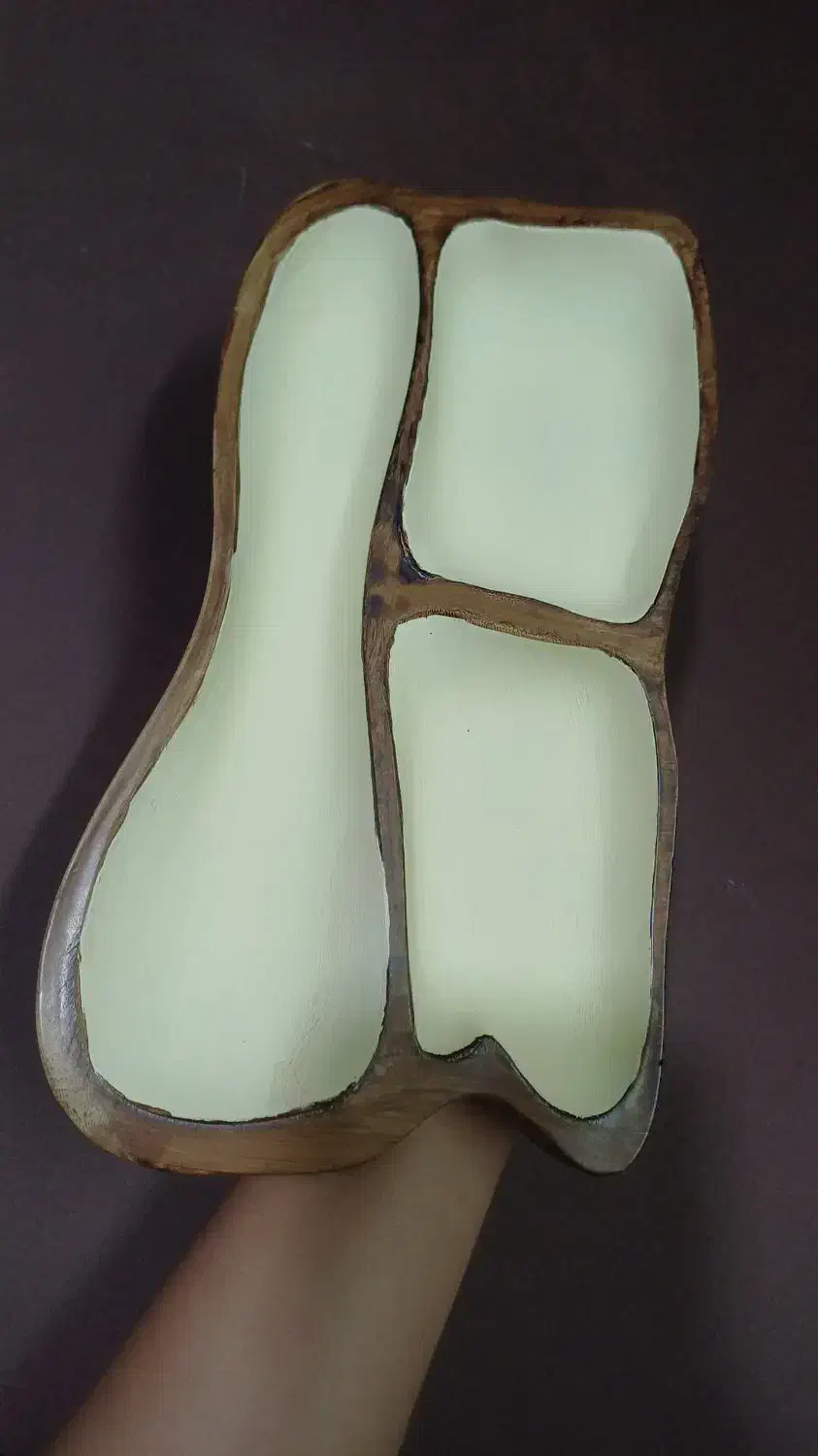 ظرف دفرمه طرح چوب شیک پذیرایی|ظروف سرو و پذیرایی|کاشان, فاز ۲ ناجی آباد|دیوار