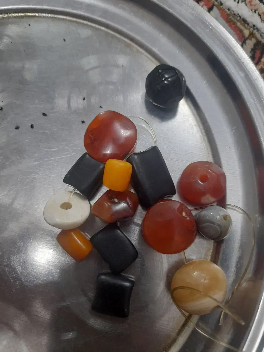 سنگ عقیق قدیمی|کلکسیون اشیاء عتیقه|قم, سراجه (۱۵ خرداد)|دیوار