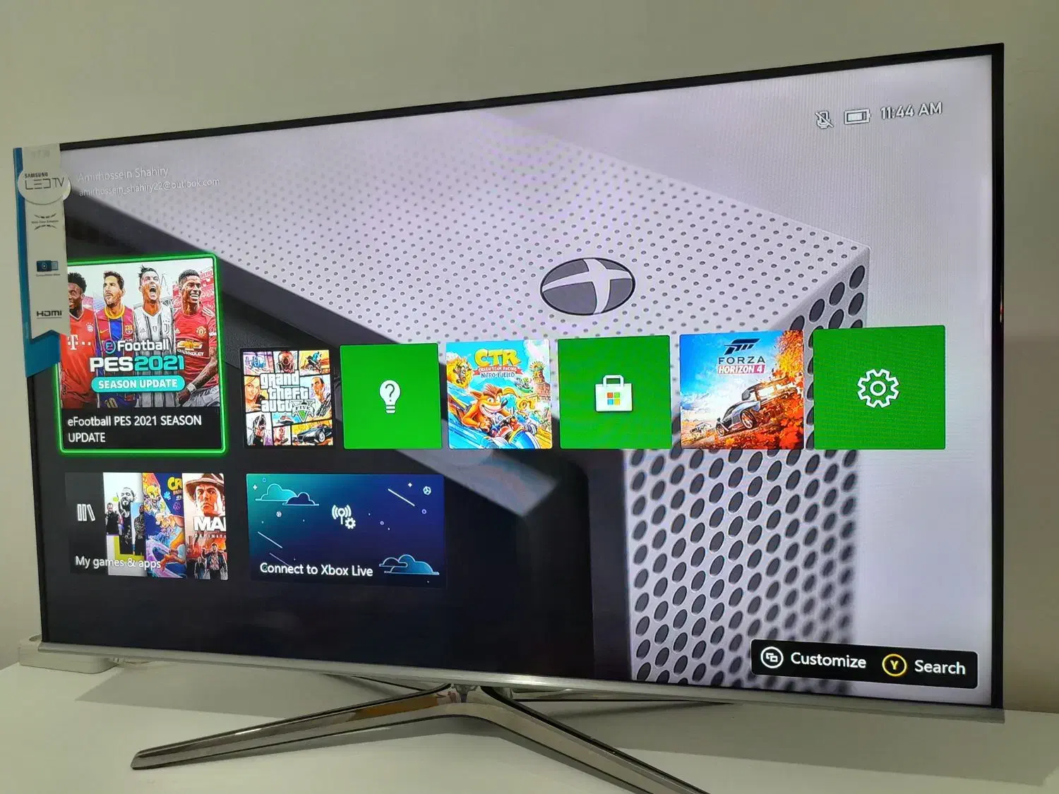 تلویزیون ال ای دی ۴۲اینچ سامسونگ اصل کره|تلویزیون و پروژکتور|پاکدشت, پاکدشت (مامازند)|دیوار