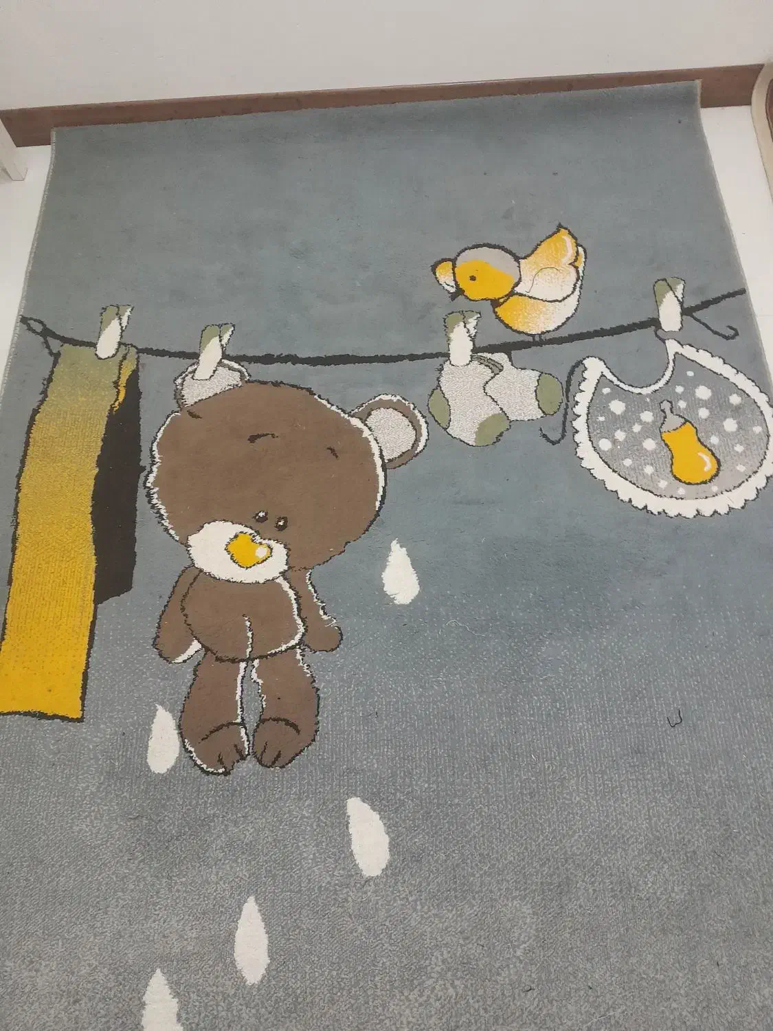 قالی اتاق کودک سالم و تمیز|فرش|مشهد, فدک|دیوار