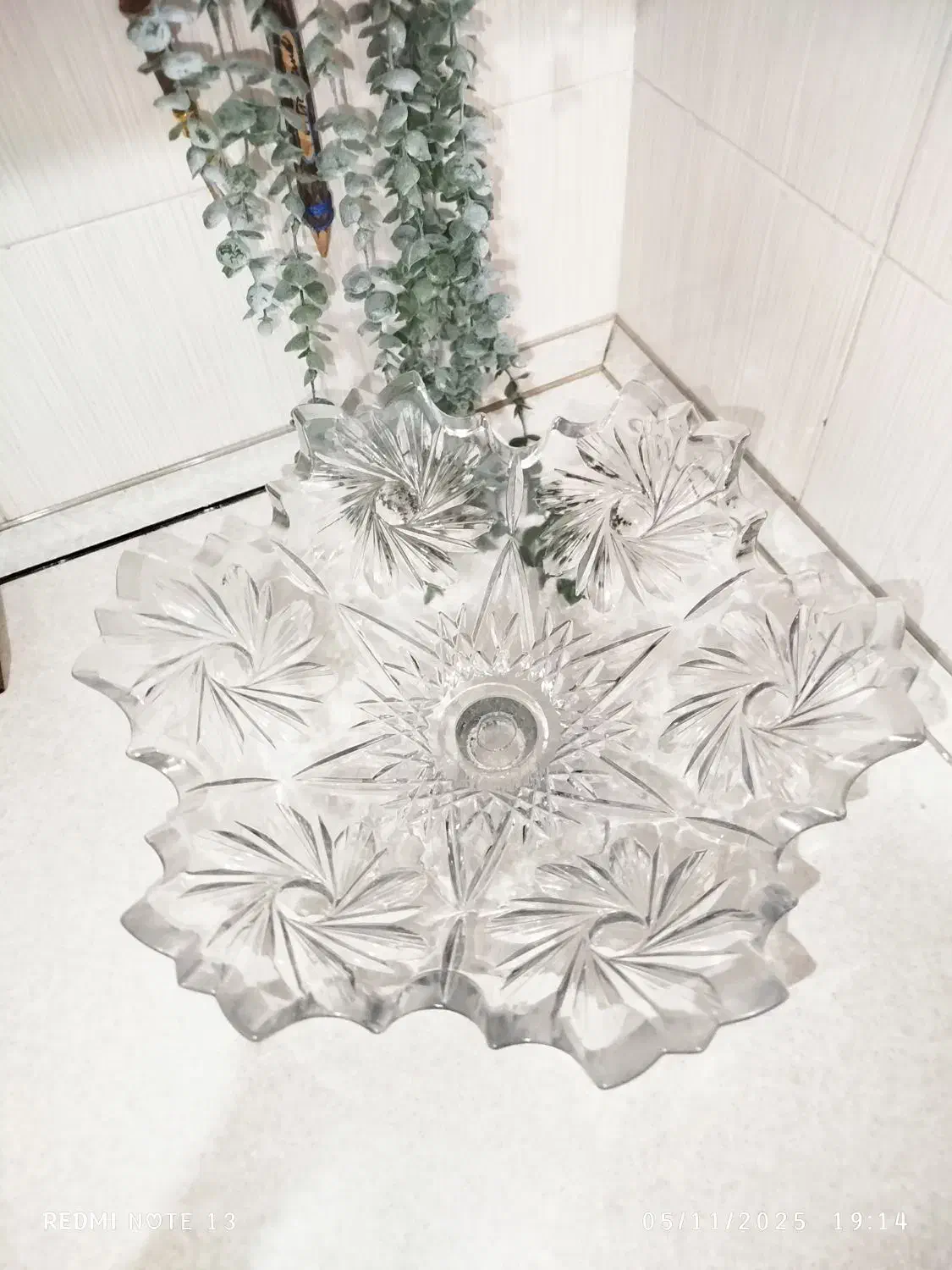 میوه خوری بزرگ طرح خورشیدی|ظروف سرو و پذیرایی|پردیس, فاز ۹|دیوار