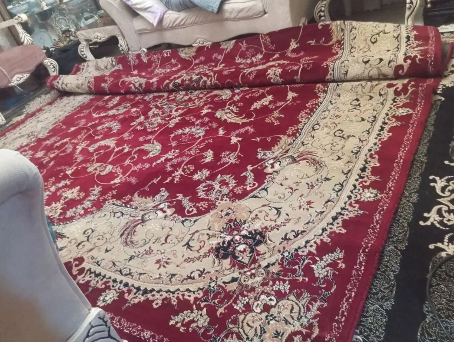 فرش ۱۲ نگین مشهد|فرش|رباط‌کریم, مسکن مهر آبشناسان|دیوار