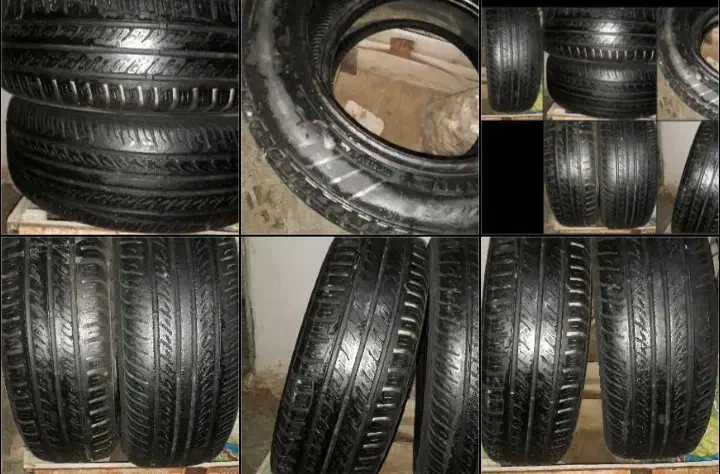 دو حلقه لاستیک ال۹۰ سالم ۸۰ درصد ۱۶۰۰|قطعات یدکی و لوازم جانبی|تربت‌حیدریه, بالا ولایت|دیوار