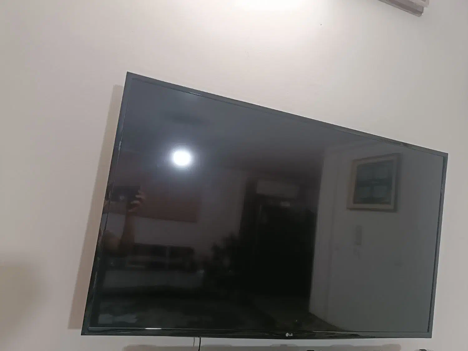 الجی ۴۹ اینچ کره ای|تلویزیون و پروژکتور|شیراز, غدیر جنوبی|دیوار