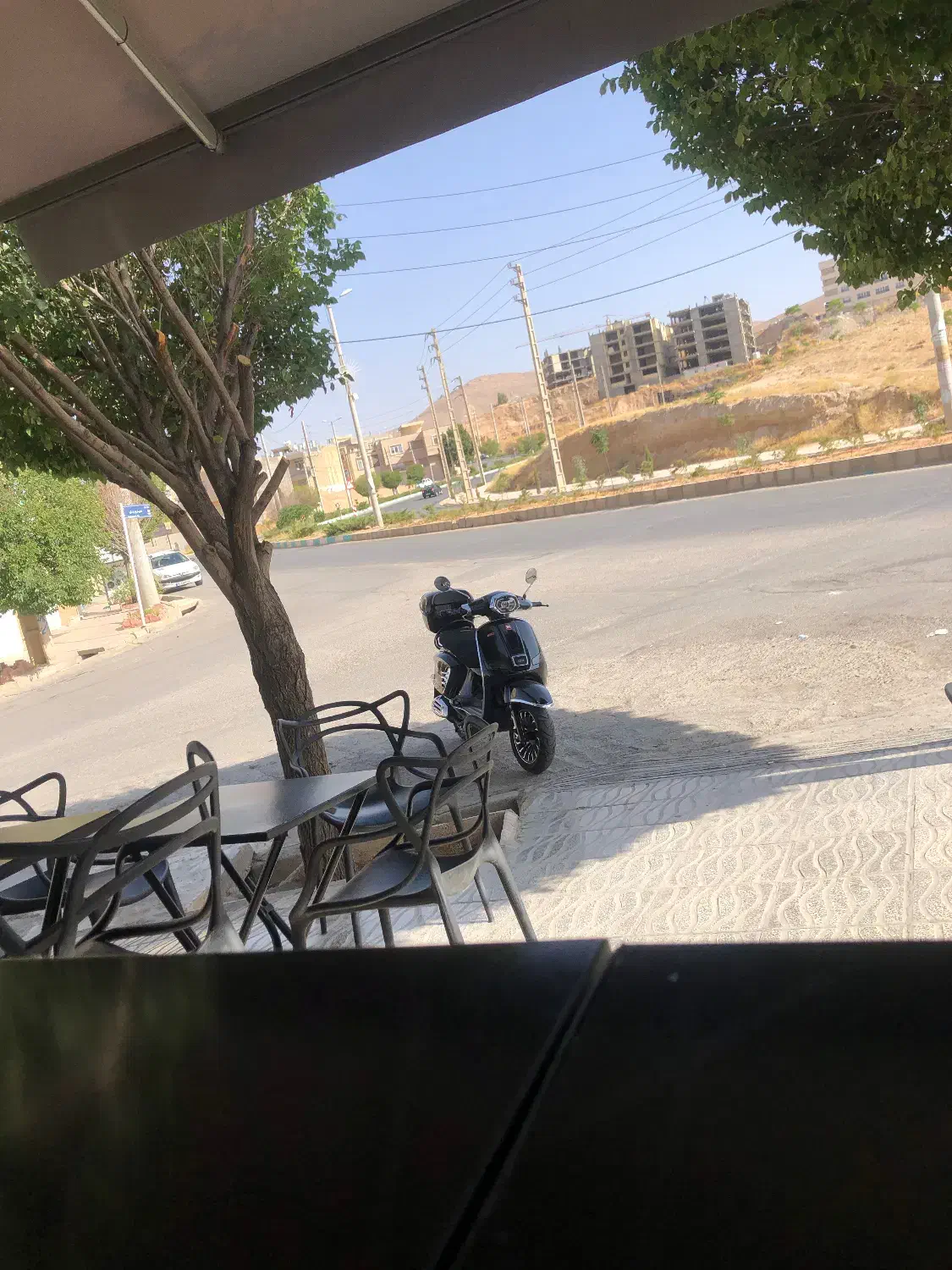 کویر s5 طرح وسپا|موتورسیکلت|صدرا-فارس, فاز ۱|دیوار