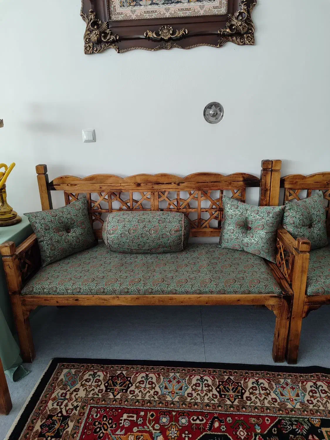 مبل سنتی|مبلمان خانگی و میز عسلی|قم, نخودی|دیوار