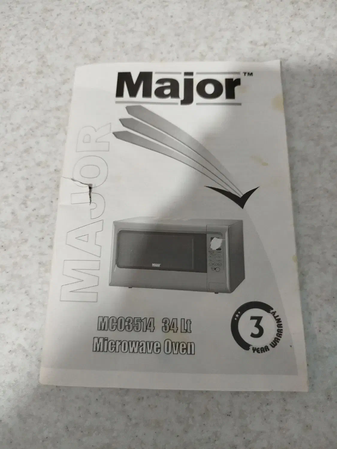 ماکروویو میجر اصل|اجاق گاز و لوازم برقی پخت‌وپز|اسلام‌شهر, شهرک واوان|دیوار