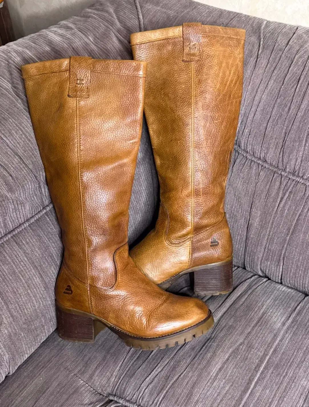 بوت بلند چرم آکبند بوفالو bullboxer ۳۹ ۲۵ سانت|کیف، کفش، کمربند|ارومیه, |دیوار