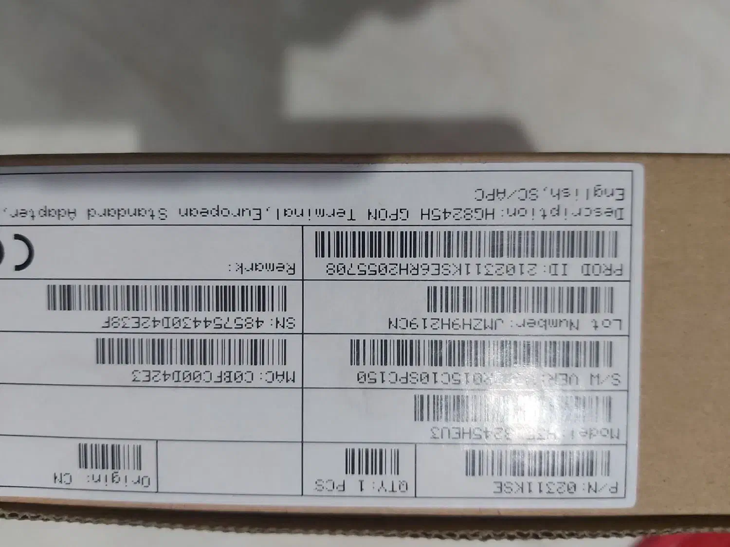 مودم فیبر نوریHuaweiEchoLife آکبند|مودم و تجهیزات شبکه|تهران, تهرانسر شرقی|دیوار