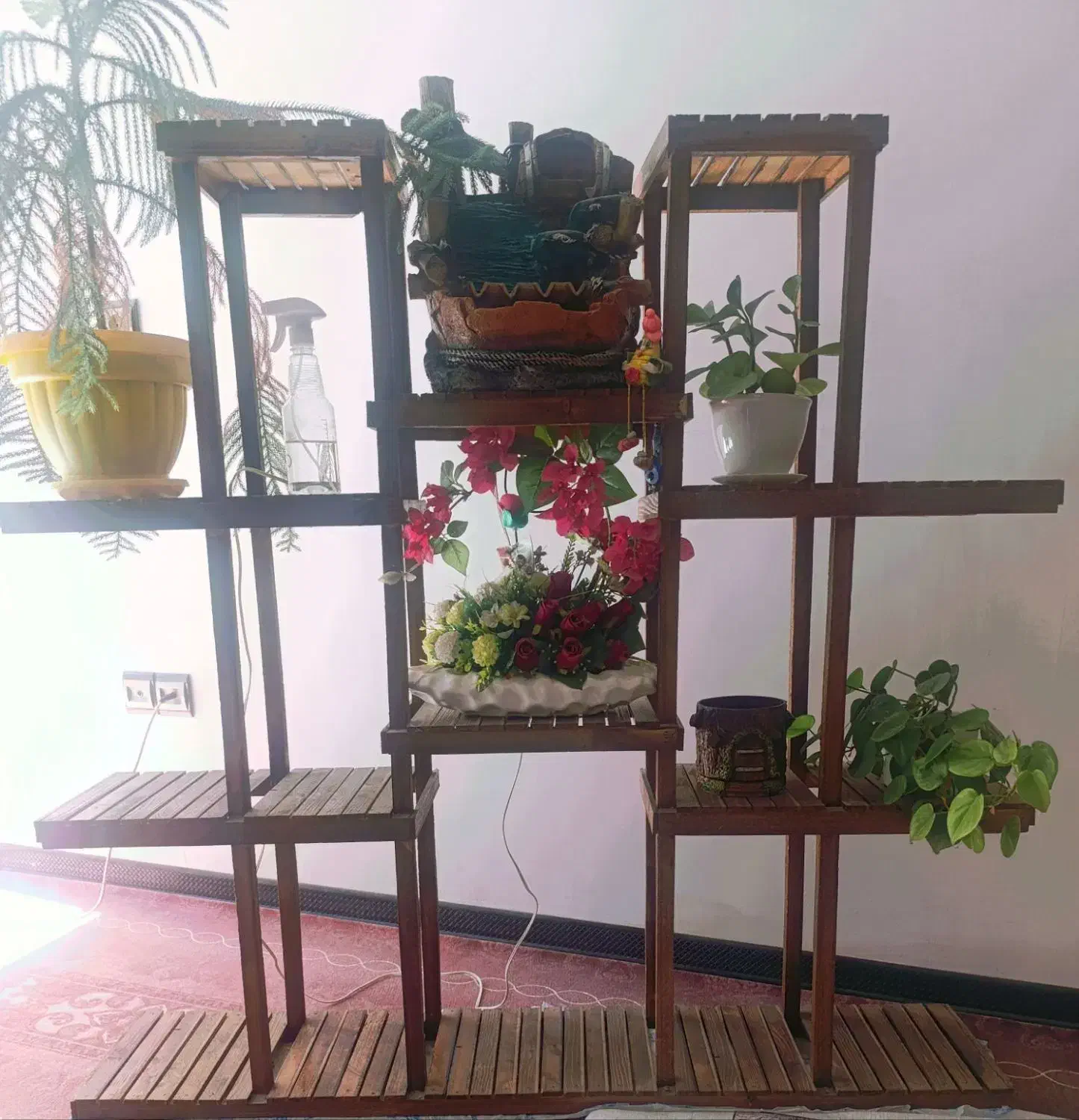 استند گل همراه باابشار.سالم سالم|گل و گیاه طبیعی|اصفهان, زاجان|دیوار