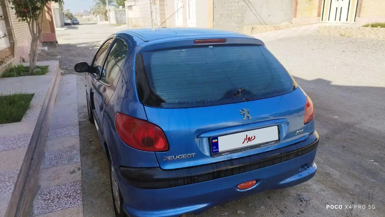 پژو ۲۰۶ مدل ۹۶|خودرو سواری و وانت|میناب, |دیوار