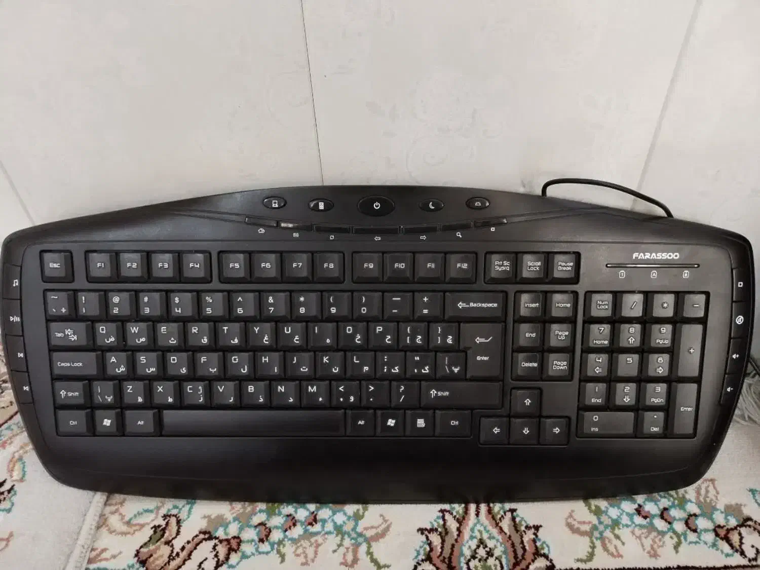 کبورد|قطعات و لوازم جانبی رایانه|کاشان, شهرک خاتم الانبیا (مسکن ملی کاشان)|دیوار