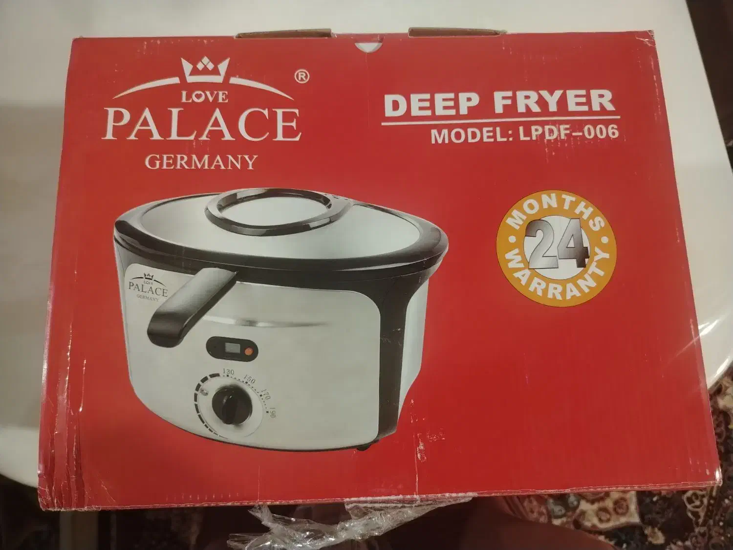 سرخ کن برقی love palace|اجاق گاز و لوازم برقی پخت‌وپز|خسروشاه, |دیوار